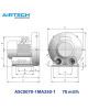 Компресор для ставка вихровий 70 м3/год AirTech ASC0070-1MA250-1