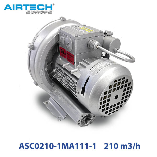 Компресор для ставка вихровий 210 м3/год AirTech ASC0210-1MA111-1