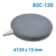 Розпилювач повітря таблетка Air Stone Disk ASC-120 d120 х 15 мм