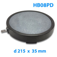 Розпилювач повітря круглий Air Stone Disk d 210 із пластиковою підставкою