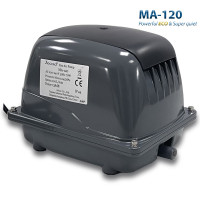 Компресор мембранний Jebao MA-120 із подачею повітря 120 л/хв