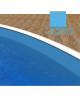 Басейн каркасний Azuro овальний 5,5м x3,7м х 1,2м колір Rattan з плівкою Lagoon