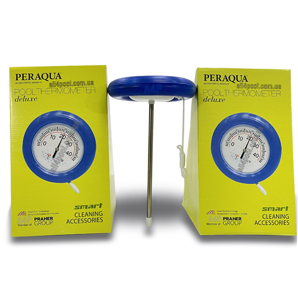 Термометр для басейну Peraqua Smart Deluxe 18 см великий гумовий круг